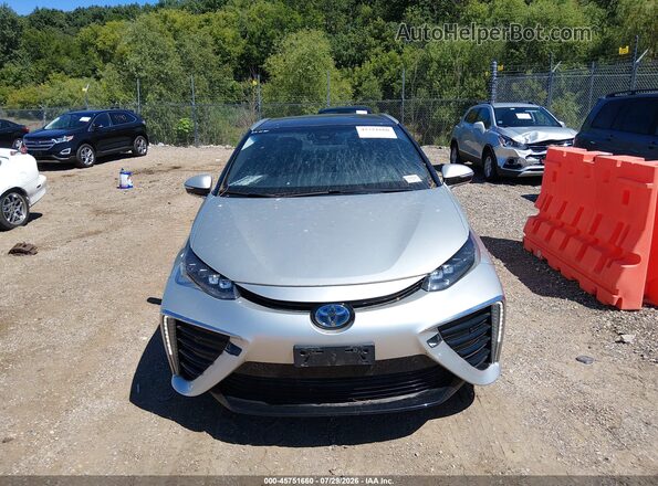 JTDBVRBD5KA007392 2019 TOYOTA MIRAI Silver Вид спереду
