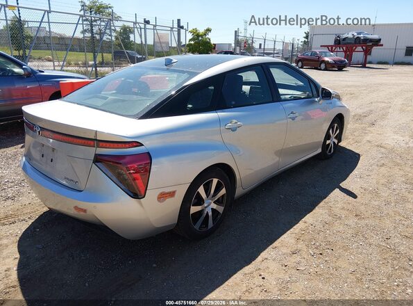 JTDBVRBD5KA007392 2019 TOYOTA MIRAI Silver Задня права чверть