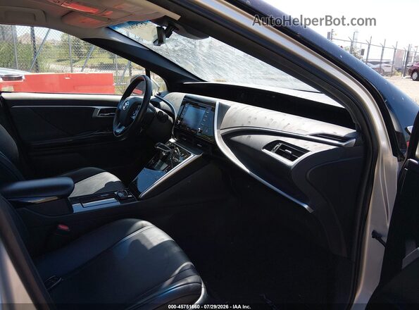 JTDBVRBD5KA007392 2019 TOYOTA MIRAI Silver Вид салону спереду