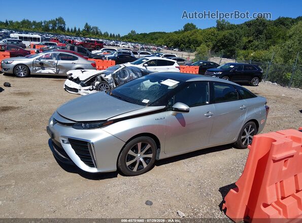JTDBVRBD5KA007392 2019 TOYOTA MIRAI Silver Панорамний вид салону 360°