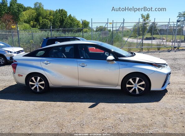 JTDBVRBD5KA007392 2019 TOYOTA MIRAI Silver Вид задньої частини салону