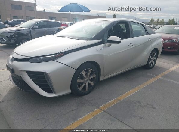 JTDBVRBD8KA007743 2019 TOYOTA MIRAI Серебряный Передняя левая четверть
