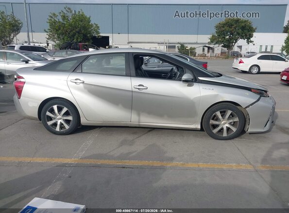 JTDBVRBD8KA007743 2019 TOYOTA MIRAI Серебряный Вид задней части салона