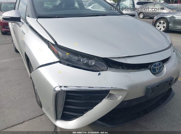JTDBVRBD8KA007743 2019 TOYOTA MIRAI Серебряный Вид спереди