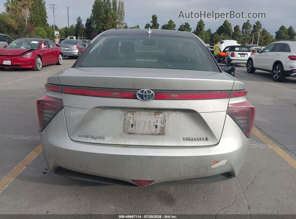 JTDBVRBD8KA007743 2019 TOYOTA MIRAI Серебряный 