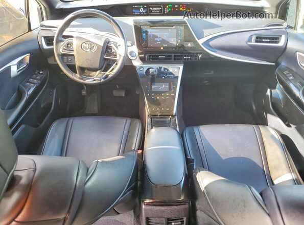 JTDBVRBD9GA000565 2016 TOYOTA MIRAI Blue Вид панелі приладів