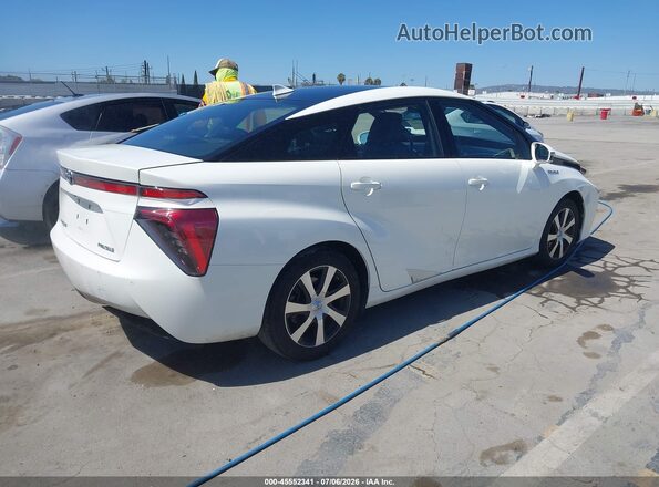 JTDBVRBD9HA001474 2017 TOYOTA MIRAI White უკანა მარჯვენა