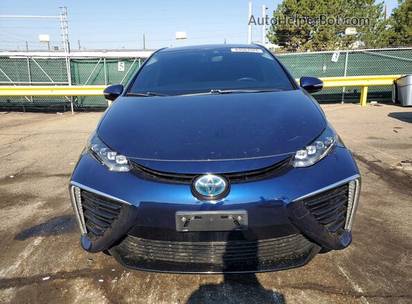 JTDBVRBD9HA002656 2017 TOYOTA MIRAI Blue Front view