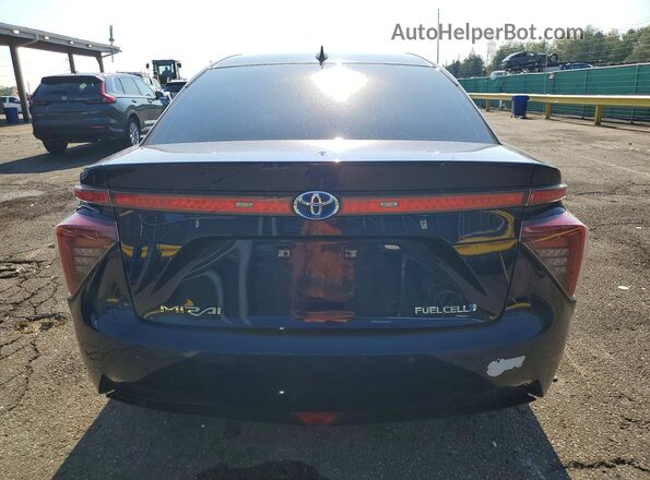 JTDBVRBD9HA002656 2017 TOYOTA MIRAI Blue Rear view