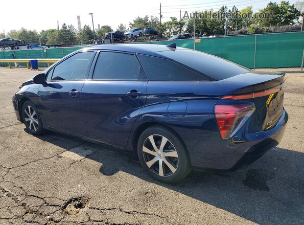 JTDBVRBD9HA002656 2017 TOYOTA MIRAI Blue Rear left