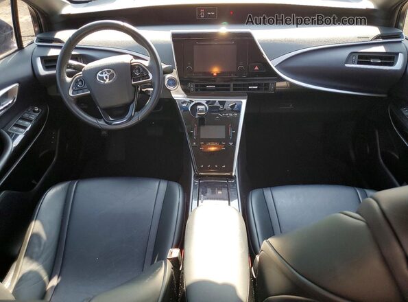 JTDBVRBD9HA002656 2017 TOYOTA MIRAI Blue Dashboard view