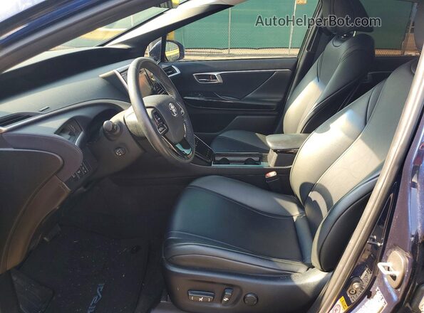 JTDBVRBD9HA002656 2017 TOYOTA MIRAI Blue Front interior view