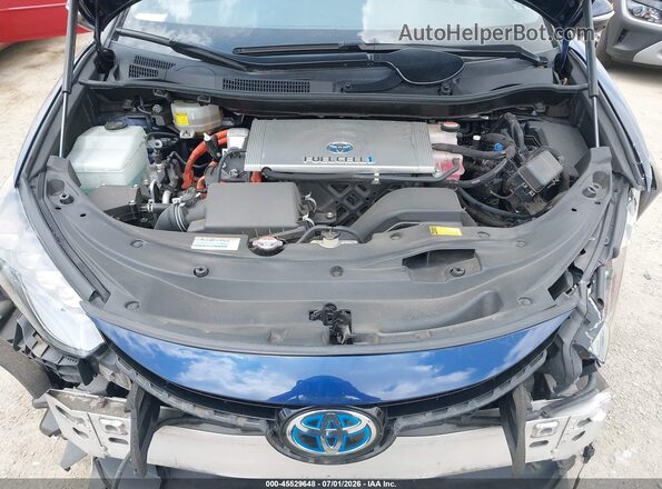 JTDBVRBD9JA004834 2018 TOYOTA MIRAI Синий Вид сзади