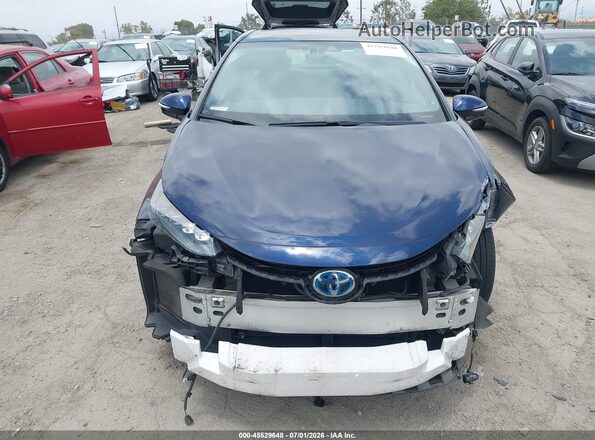 JTDBVRBD9JA004834 2018 TOYOTA MIRAI Синий Вид задней части салона