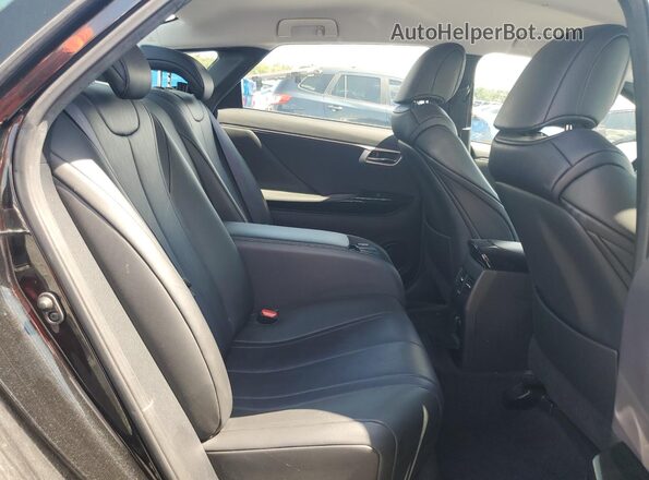 JTDBVRBD9KA005614 2019 TOYOTA MIRAI Black Вид задніх сидінь