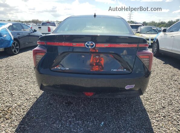 JTDBVRBD9KA005614 2019 TOYOTA MIRAI Black Вид ззаду