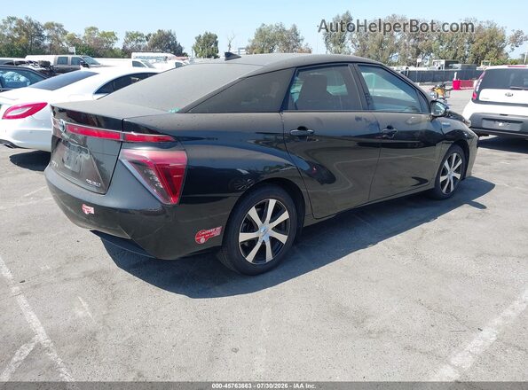 JTDBVRBDXHA003752 2017 TOYOTA MIRAI Black Задня права чверть