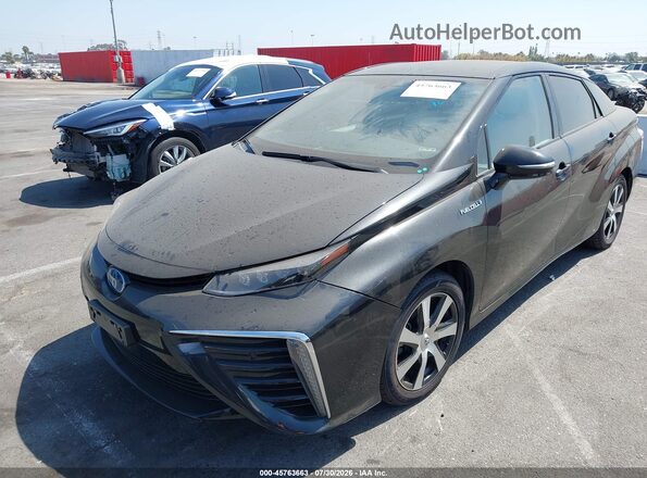 JTDBVRBDXHA003752 2017 TOYOTA MIRAI Black Вид спереду