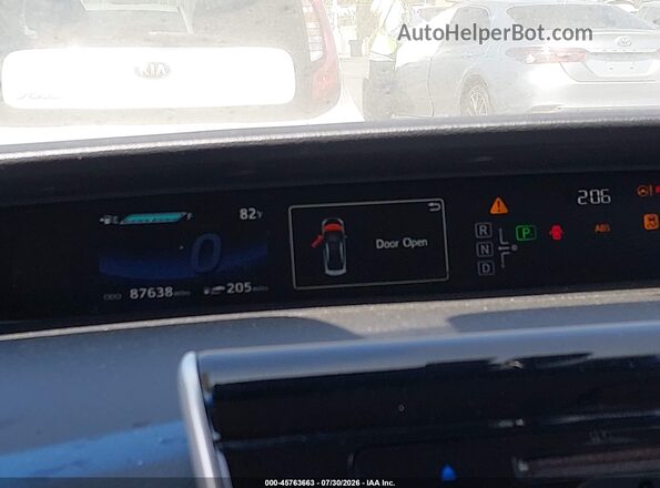 JTDBVRBDXHA003752 2017 TOYOTA MIRAI Black Вид задніх сидінь