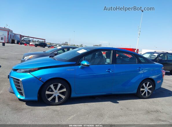 JTDBVRBDXJA004681 2018 TOYOTA MIRAI Синий Панорамный вид салона 360°