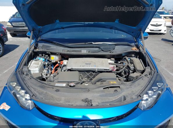 JTDBVRBDXJA004681 2018 TOYOTA MIRAI Синий Вид сзади