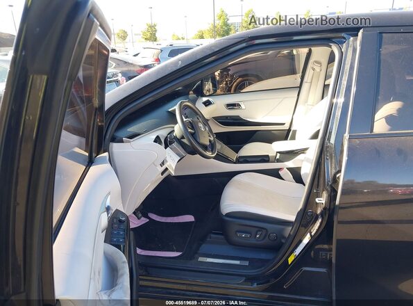 JTDBVRBDXKA007078 2019 TOYOTA MIRAI Black Вид салону спереду