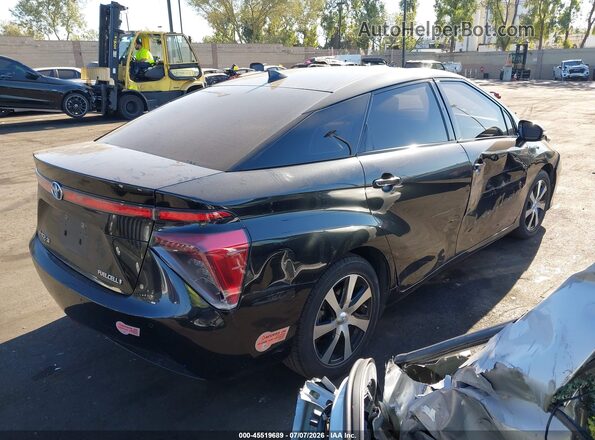 JTDBVRBDXKA007078 2019 TOYOTA MIRAI Black Задня права чверть