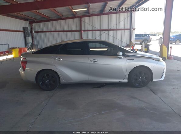 JTDBVRBDXKA007369 2019 TOYOTA MIRAI Silver უკანა სალონის ხედი