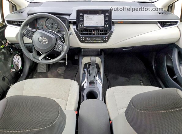 JTDDPMAE3MJ144835 2021 TOYOTA COROLLA Black Вид панелі приладів