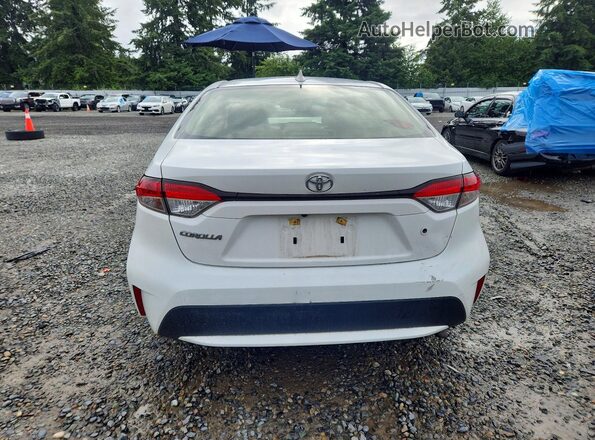 JTDDPRAE2LJ074191 2020 TOYOTA COROLLA White Вид ззаду