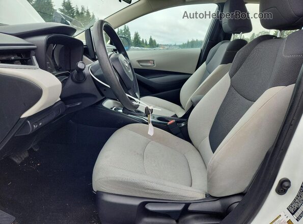 JTDDPRAE2LJ074191 2020 TOYOTA COROLLA White Вид салону спереду