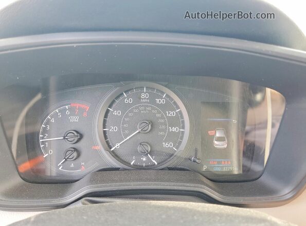 JTDDPRAE3LJ014310 2020 TOYOTA COROLLA White Instrument cluster view
