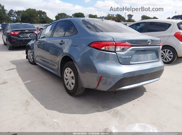 JTDDPRAE6LJ098199 2020 TOYOTA COROLLA Blue Trasero izquierdo