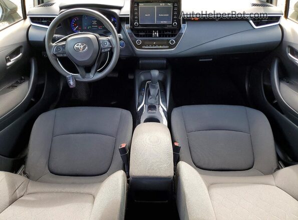 JTDEAMDE0MJ019938 2021 TOYOTA COROLLA Blue Առջևի վահանակի տեսք
