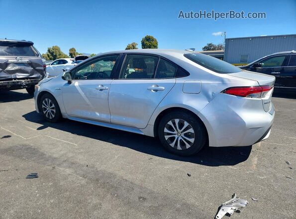 JTDEAMDE0MJ034505 2021 TOYOTA COROLLA Silver Rear left