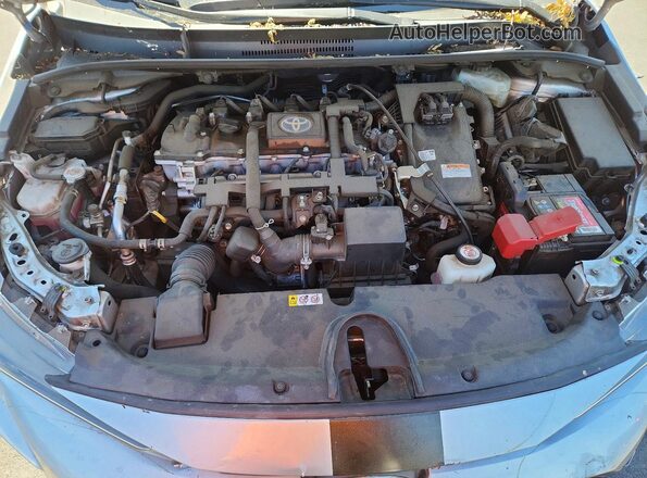 JTDEAMDE0MJ034505 2021 TOYOTA COROLLA Silver Rear interior view