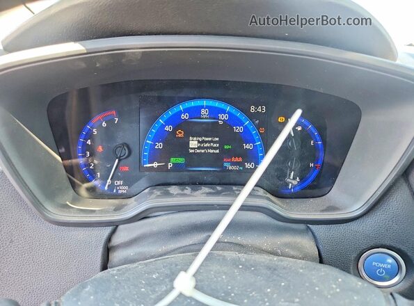 JTDEAMDE0MJ034505 2021 TOYOTA COROLLA Silver Instrument cluster view