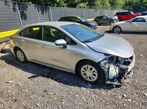 JTDEAMDE1MJ002310 2021 TOYOTA COROLLA Silver Przód prawy