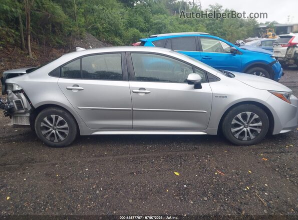 JTDEAMDE2MJ000520 2021 TOYOTA COROLLA Silver Սալոնի 360 աստիճան տեսք