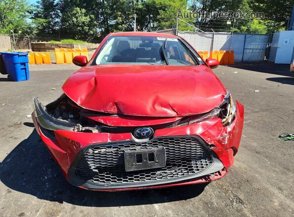JTDEAMDE2MJ000582 2021 TOYOTA COROLLA Красный Вид спереди