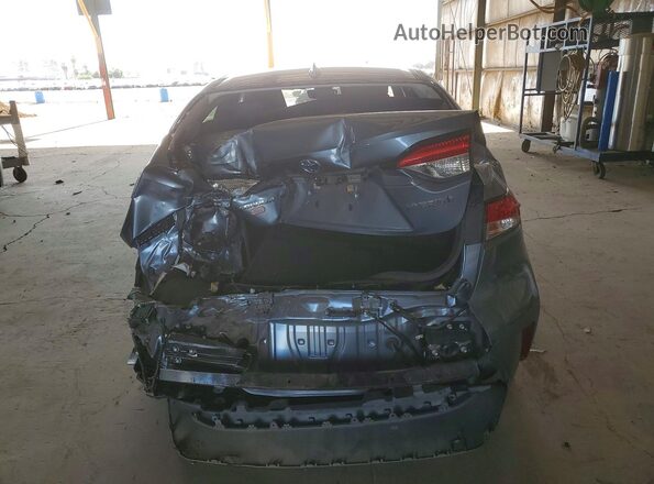 JTDEAMDE2MJ004034 2021 TOYOTA COROLLA Gray Вид ззаду