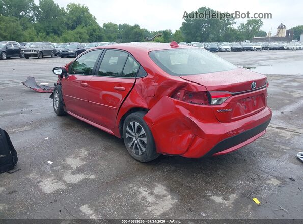 JTDEAMDE2MJ013624 2021 TOYOTA COROLLA Red Задня ліва чверть