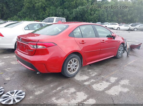 JTDEAMDE2MJ013624 2021 TOYOTA COROLLA Red Задня права чверть