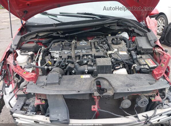 JTDEAMDE2MJ013624 2021 TOYOTA COROLLA Red Вид ззаду