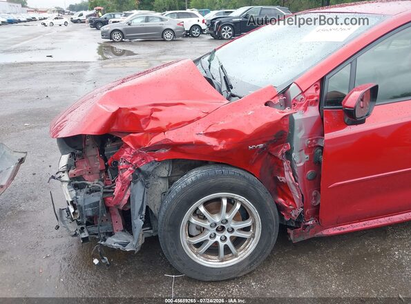 JTDEAMDE2MJ013624 2021 TOYOTA COROLLA Red 