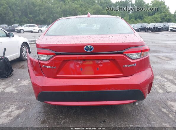 JTDEAMDE2MJ013624 2021 TOYOTA COROLLA Red 