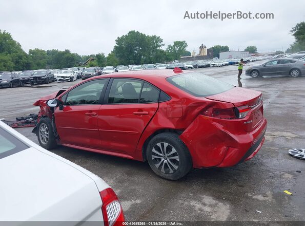 JTDEAMDE2MJ013624 2021 TOYOTA COROLLA Red Панорамний вид салону 360°