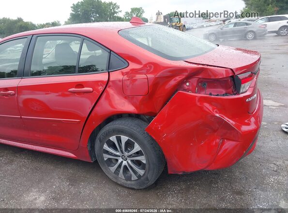 JTDEAMDE2MJ013624 2021 TOYOTA COROLLA Red 