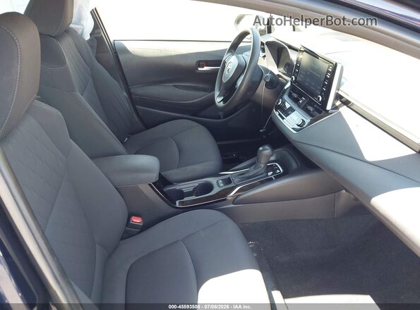 JTDEAMDE2MJ032447 2021 TOYOTA COROLLA Dark Blue Front interior view
