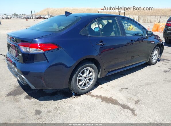 JTDEAMDE2MJ032447 2021 TOYOTA COROLLA Dark Blue Rear right